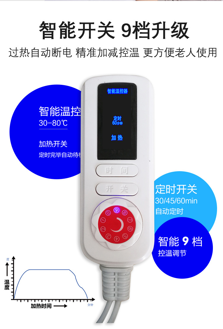 Kneecap Sea Salt SelfHeating Kneelet Therapy Electric Heating Kneecap SelfHeating Kneelet One Product Dropshipping