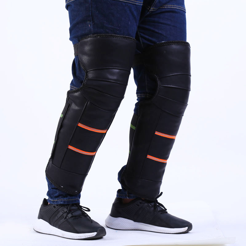 Factory Supply Winter Cycling Cold Protection Motorcycle Kneecap Adult Outdoor Cycling Kneepad Warm Leg Kneepad