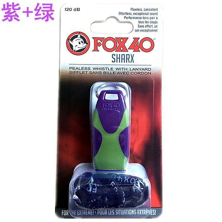 Fox40 Fox Referee Competition with Treble Whistle Survival Outdoor Whistle Sports Teacher Sports Whistle