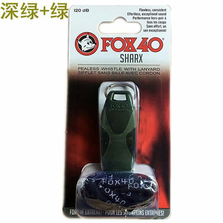 Fox40 Fox Referee Competition with Treble Whistle Survival Outdoor Whistle Sports Teacher Sports Whistle