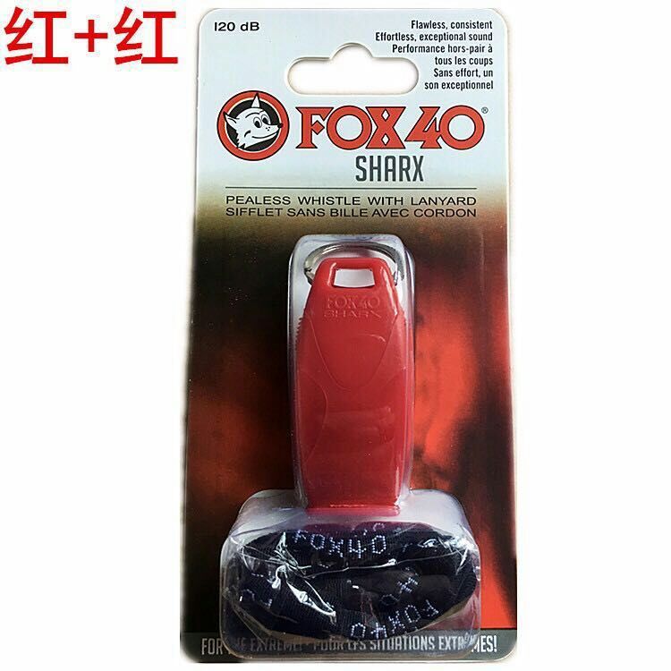 Fox40 Fox Referee Competition with Treble Whistle Survival Outdoor Whistle Sports Teacher Sports Whistle