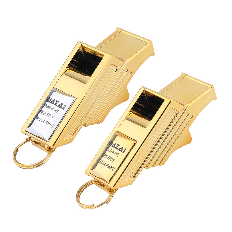 Protection NonNuclear Treble Referee Whistle Football Basketball Sports Whistle Outdoor Sports Survival Whistle