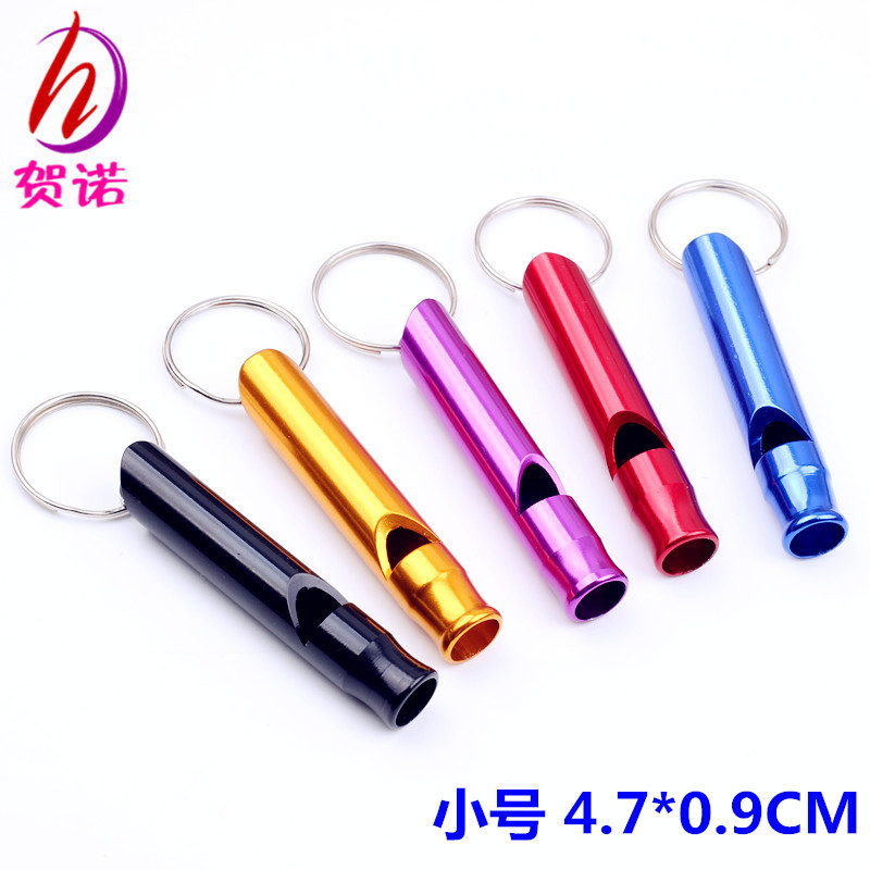 Outdoor Survival LifeSaving Training Fire Protection Outdoor Metal Sports Whistle Aluminum Alloy Small Whistle