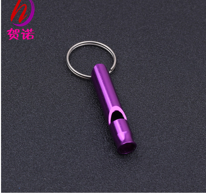 Outdoor Survival LifeSaving Training Fire Protection Outdoor Metal Sports Whistle Aluminum Alloy Small Whistle