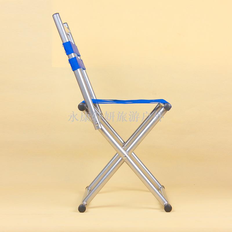 Outdoor folding chair fishing harness back stool weaving harness stool train stool horse harness marching stool
