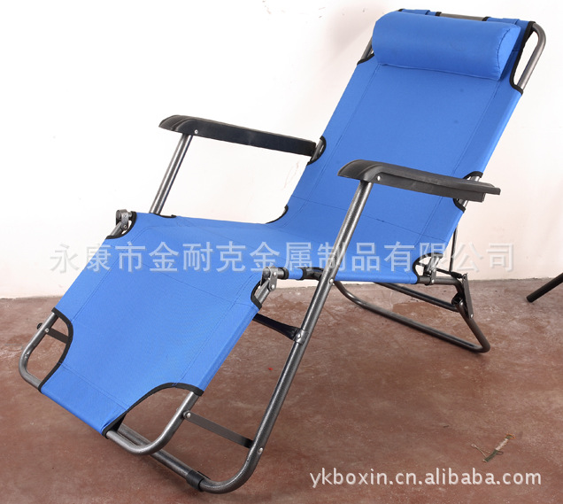 Factory Direct Sales Beach Bed Steel Tube Bed Camp Bed Dual-Purpose Chair, Recliner Folding Chair Lunch Break Chair Factory Direct Sales Beach Bed Steel Tube Bed Camp Bed Dual-Purpose Chair, Recliner Folding Chair Lunch Break Chair