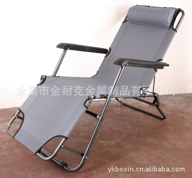 Factory Direct Sales Beach Bed Steel Tube Bed Camp Bed Dual-Purpose Chair, Recliner Folding Chair Lunch Break Chair Factory Direct Sales Beach Bed Steel Tube Bed Camp Bed Dual-Purpose Chair, Recliner Folding Chair Lunch Break Chair