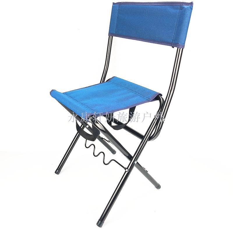 Outdoor folding chair fishing stool camping supplies fishing chair backseat train horse folding stool leisure chair