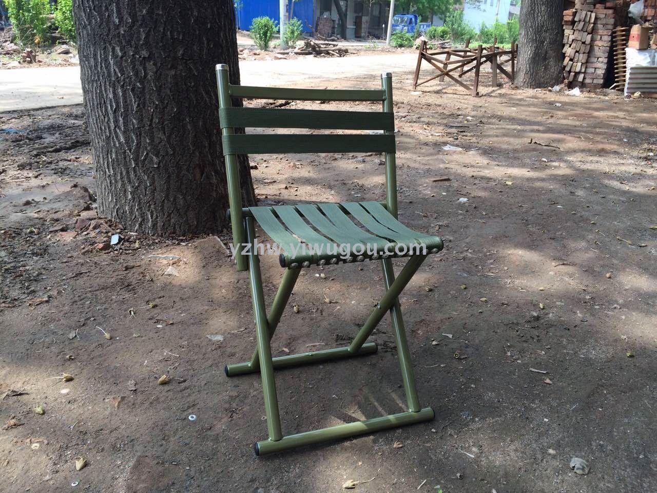 Folding Chair Beach Chair Folding Chair Fishing Stool Outdoor Stool Chair Backrest Stool Leisure Stool Thickened Stool