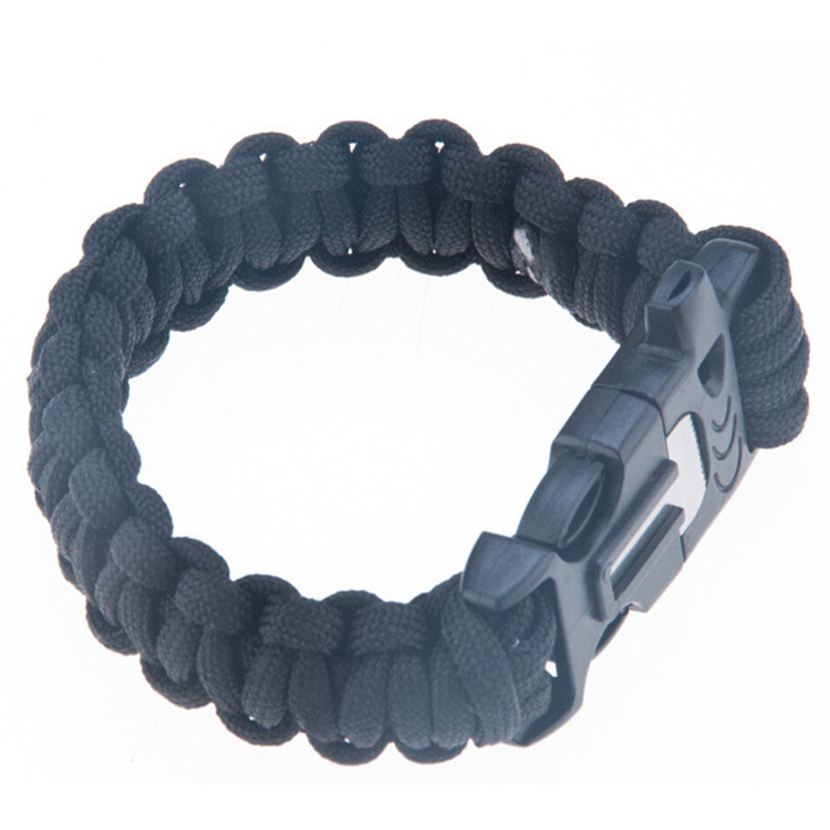 Same Day Delivery Wilderness Survival Wu Jing's Same Style Outdoor Survival Firestone Paracord Bracelet Same Day Delivery Wilderness Survival Wu Jing's Same Style Outdoor Survival Firestone Paracord Bracelet
