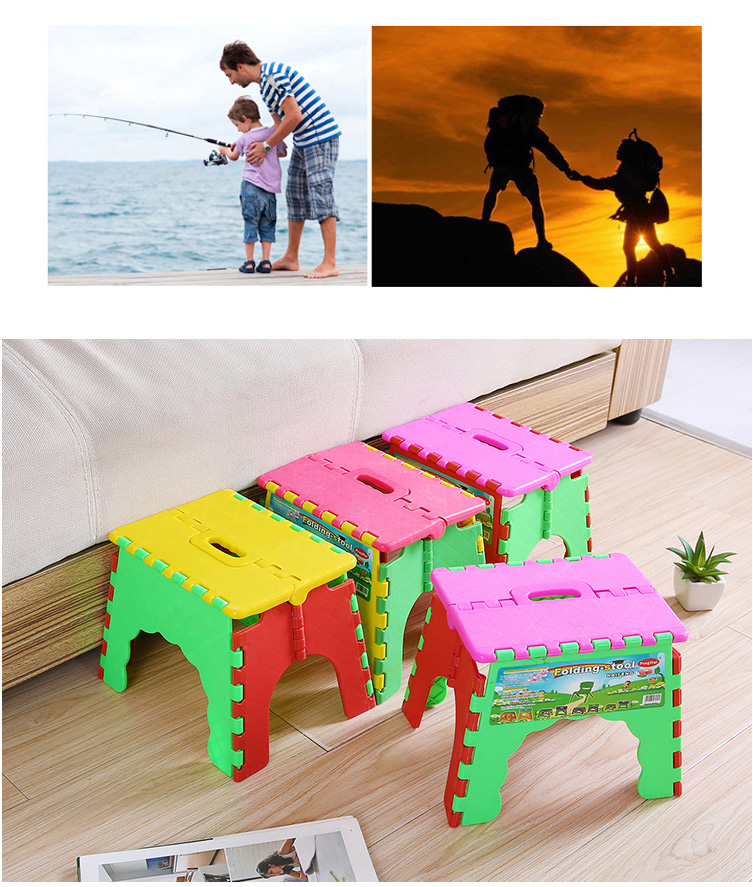 Household thickened folding Small plastic stool portable outdoor fishing adult folding Chair Household thickened folding Small plastic stool portable outdoor fishing adult folding Chair