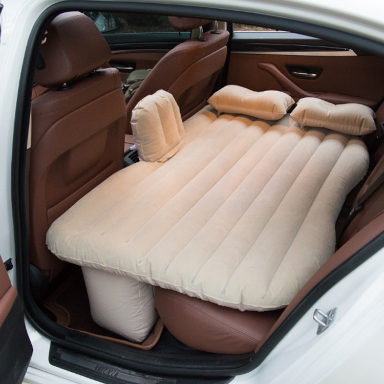 Vehicle-Mounted Inflatable Bed Car Mattress Rear Travel Bed Car Mattress Universal SUV Car Sleeping Bed Air Cushion Bed