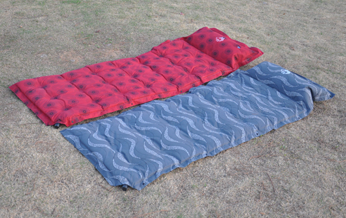Automatic inflatable cushion moisture-proof sleeping pad sled dog brand single high elastic peachskin