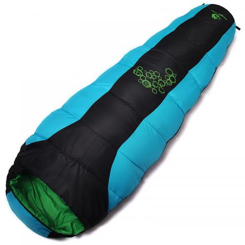 1.2kg cotton mummy all-season outdoor sleeping bag fishing camping camping cold sleeping bag