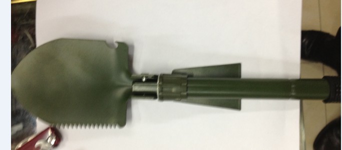 Factory Wholesale Multifunctional Shovel Folding Shovel with Compass Car Small 101 Shovel