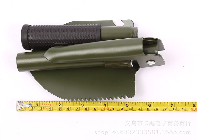 Camping Outdoor MultiFunction Folding Shovel Small Soldier ShovelPickaxe Camping Folding Shovel