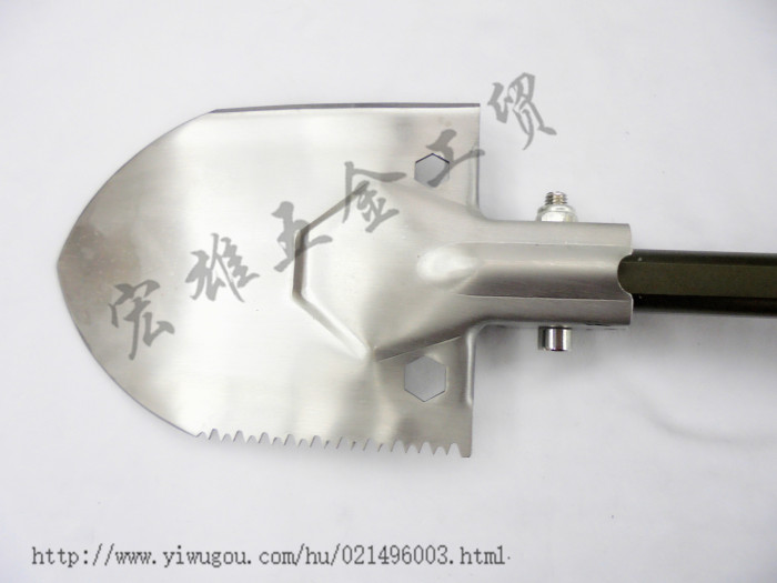 Multifunctional folding shovel outdoor car field ordnance self-defense equipment fishing tool ordnance shovel shovel