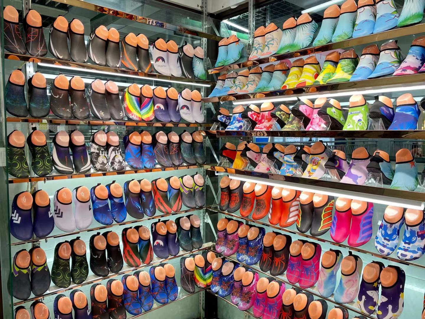 Beach Shoes Soft Bottom Beach Wading Shoes Outdoor Stream Trekking Shoes Yiwu Factory Custom Free Proofing
