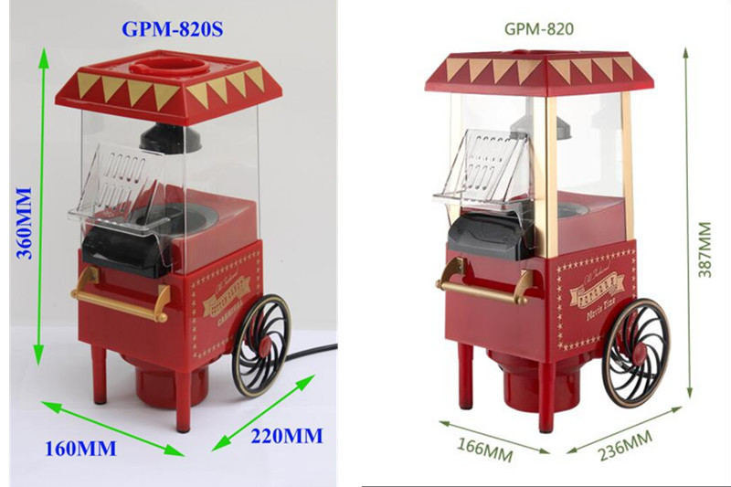 Classic Car Popcorn Machine Electric Small Particles Maize Bulking Machine 110-220V Kitchen Small Appliances Classic Car Popcorn Machine Electric Small Particles Maize Bulking Machine 110-220V Kitchen Small Appliances