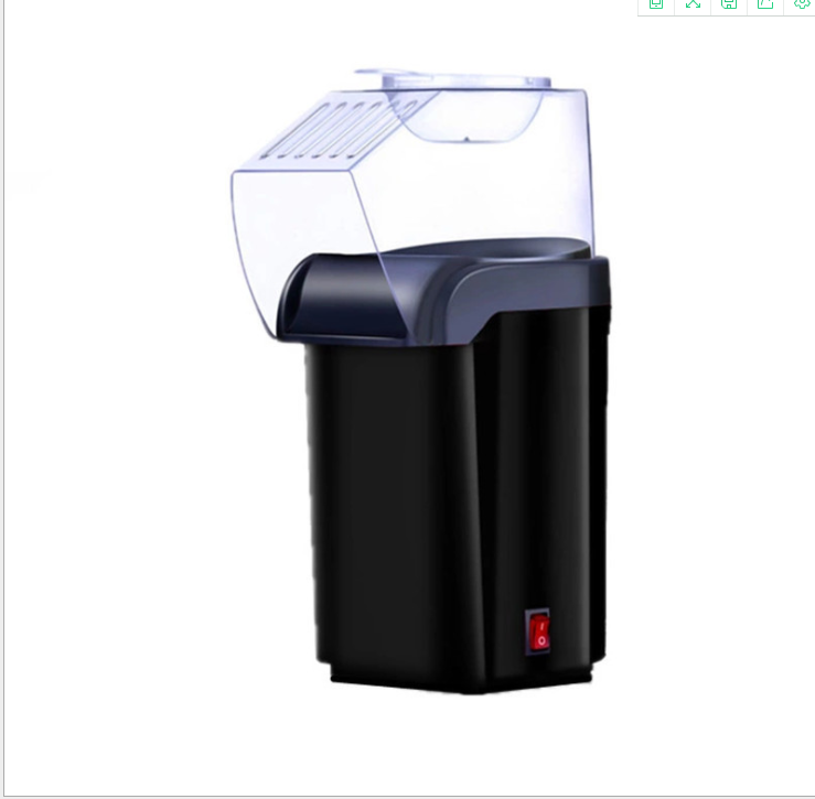 New Mini Popcorn Machine Household Wind-Blowing Small Automatic Electric Children Popcorn Machine Foreign Trade Small