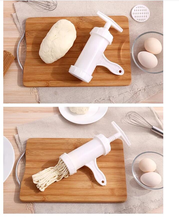 8-piece household noodle extruder manual noodle machine kitchen mini noodle press manual noodle machine 8-piece household noodle extruder manual noodle machine kitchen mini noodle press manual noodle machine