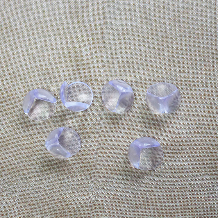 Safety Table Corner Protection PVC Angle Bead Children's Table Thickened Transparent Spherical AntiCollision Corner