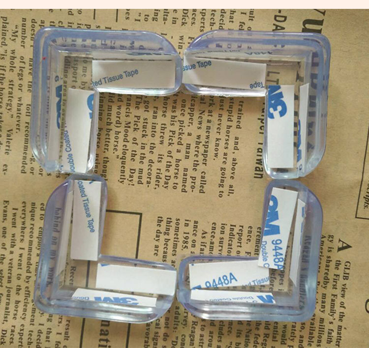 Transparent Right Angle Thickened Table Corner Protective Cover Baby PVC Corner Collision Protection Corner Protector