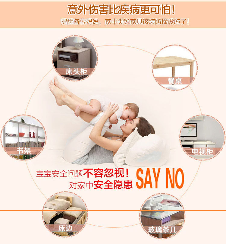 Transparent Right Angle Thickened Table Corner Protective Cover Baby PVC Corner Collision Protection Corner Protector