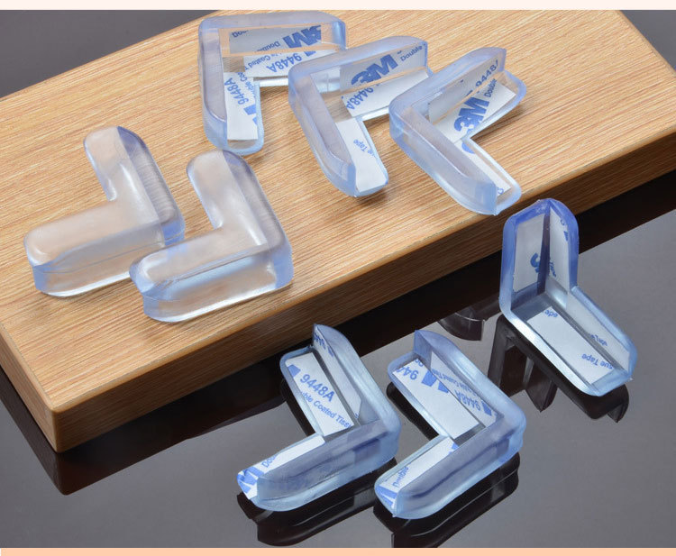 Transparent Right Angle Thickened Table Corner Protective Cover Baby PVC Corner Collision Protection Corner Protector