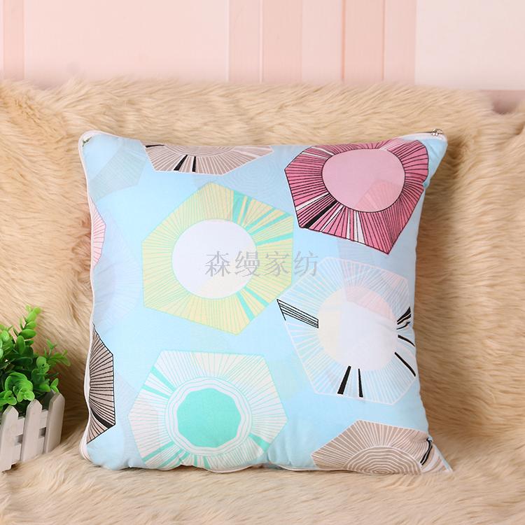 Logo Customized Pillow and Quilt Small Floral Stripes Car Air Conditioner Quilt Graphic Customization Logo Customized Pillow and Quilt Small Floral Stripes Car Air Conditioner Quilt Graphic Customization