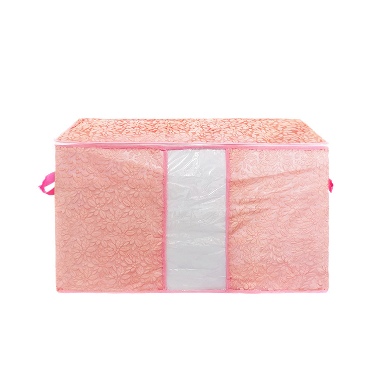 Raised More than Large Quilt Color Bamboo Charcoal Buggy Bag Clothing Quilt Organizing Folders Color Storage Bag Stall
