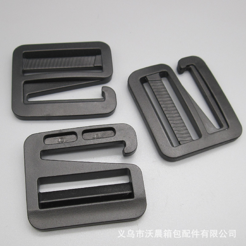 Spot Plastic 6-Word Hook Inner Diameter 38mm9-Word Buckle Plastic Open Ladder Buckle G Buckle Luggage Accessories