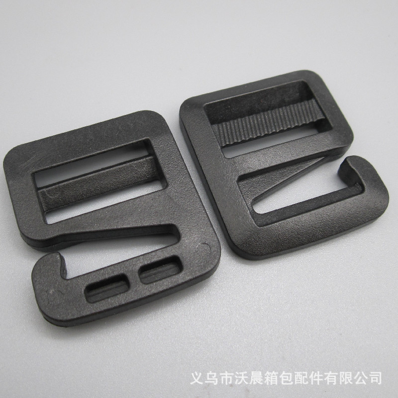 Spot Plastic 6-Word Hook Inner Diameter 38mm9-Word Buckle Plastic Open Ladder Buckle G Buckle Luggage Accessories