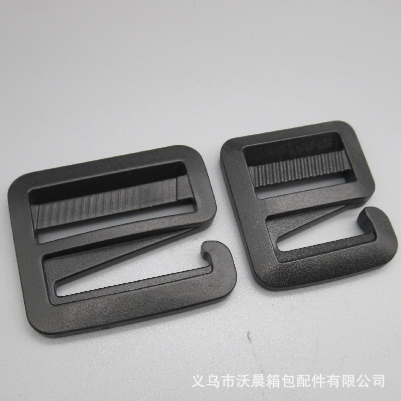 Spot Plastic 6-Word Hook Inner Diameter 38mm9-Word Buckle Plastic Open Ladder Buckle G Buckle Luggage Accessories