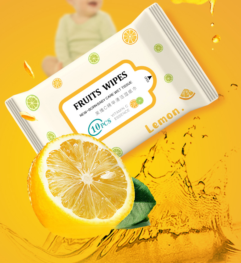 Wet Wipes Baby Removable Portable Small Bag Wet Wipes 10 Pieces Disposable Cleaning Wet Wipes Mother and Baby Gifts Wet Wipes Baby Removable Portable Small Bag Wet Wipes 10 Pieces Disposable Cleaning Wet Wipes Mother and Baby Gifts