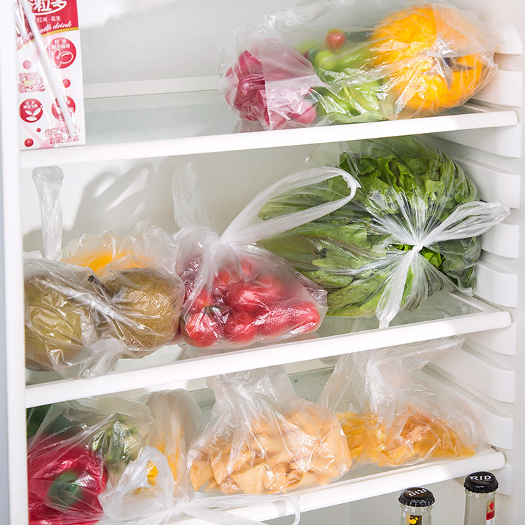 Vest Food Freshness Protection Package Refrigerator Point Break Portable Grocery Bag Disposable Thickened Hand Tear Bag