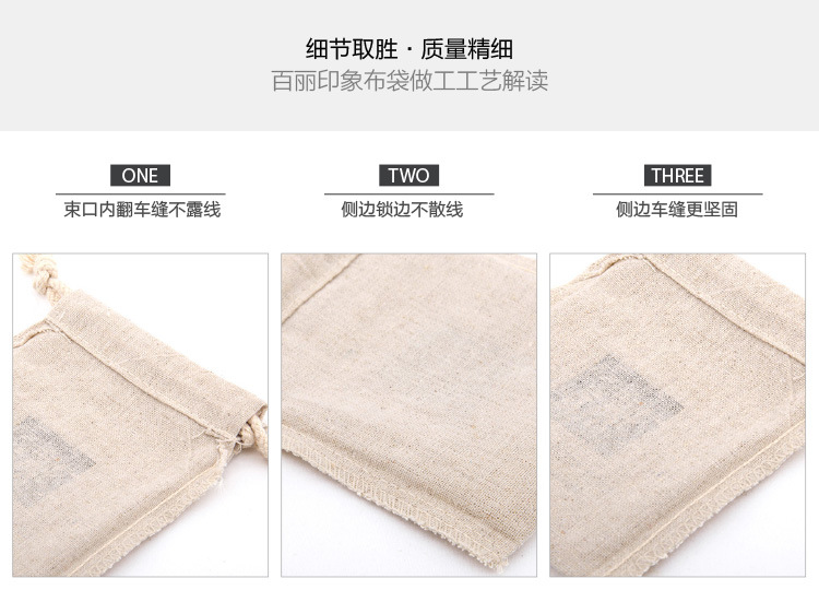 Currently Available Blank Drawstring Storage Bag Is Custom-Built Custom Printed Environmental Cotton Drawstring Bag
