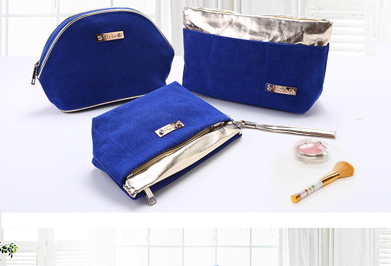 New Large Capacity Portable Cosmetic Bag Cosmetics Storage Bag Travel Handbag Household Storage Bag