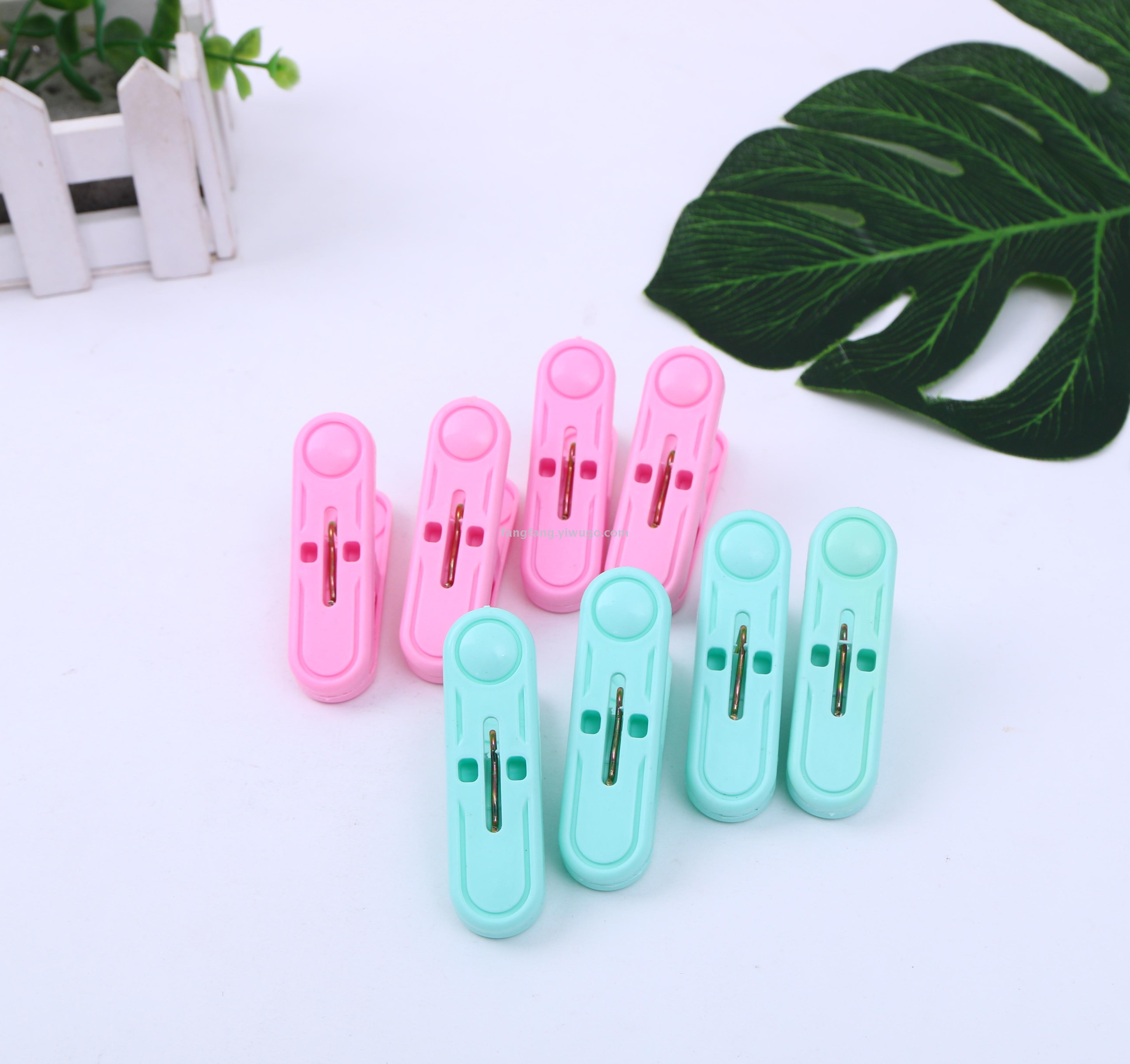 Clothes-clip, clothes-clothes-clip, household convenience, multifunctional, windproof, skid proof plastic clip