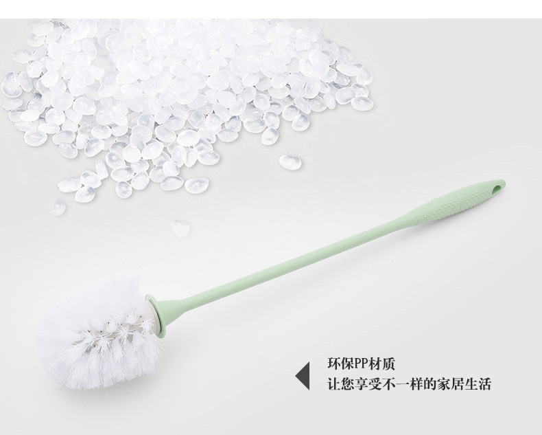 Manufacturer direct selling toilet brush classic hot style with base set plastic long handle toilet brush cleaning brush Manufacturer direct selling toilet brush classic hot style with base set plastic long handle toilet brush cleaning brush