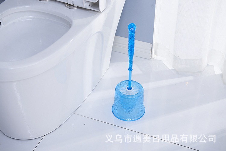 Toilet Brush New Transparent Plastic Toilet Cleaner Set Toilet Soft Brush Home Plastic Long Handle Toilet Brush Toilet Brush New Transparent Plastic Toilet Cleaner Set Toilet Soft Brush Home Plastic Long Handle Toilet Brush
