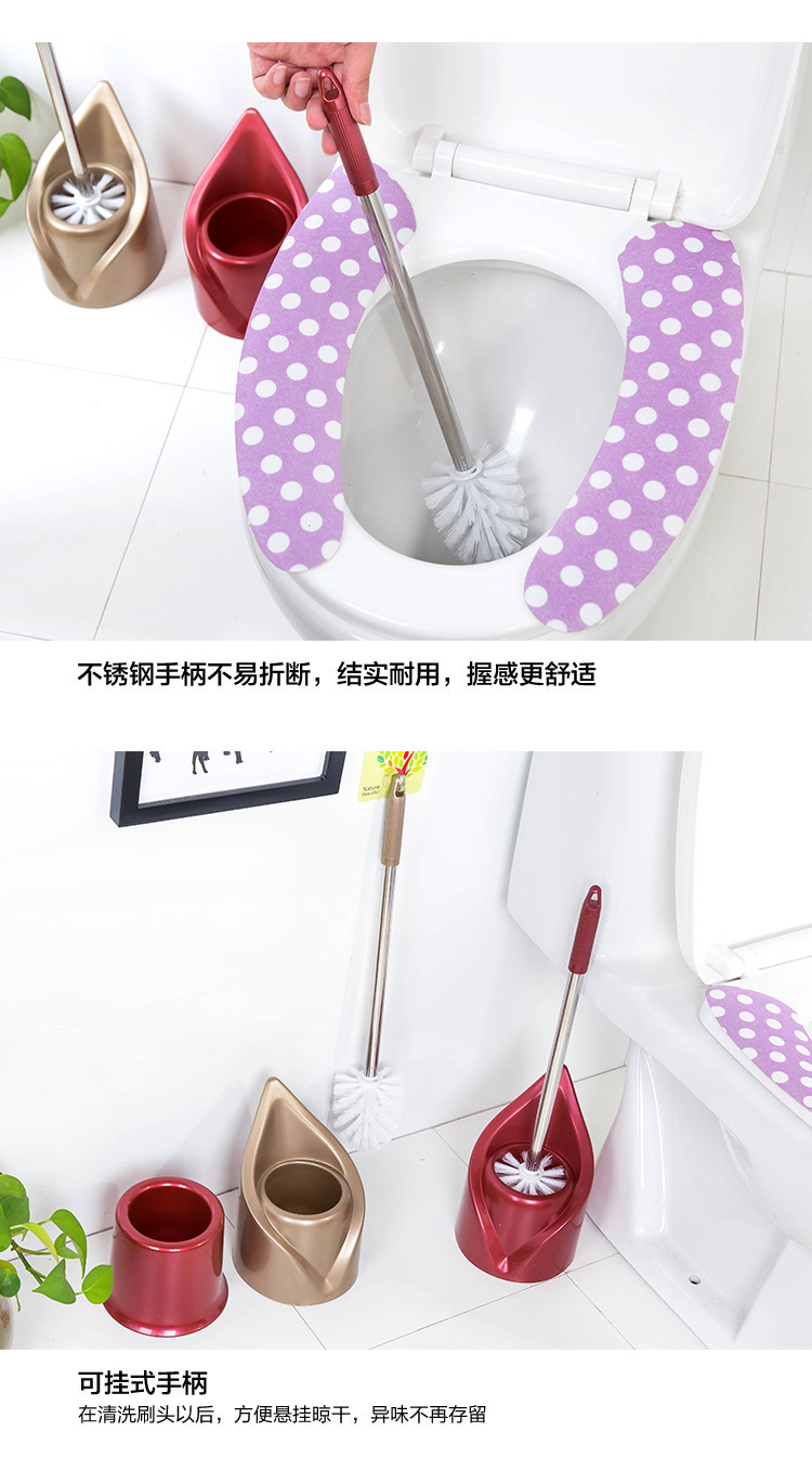 Creative Toilet Stainless Steel Toilet Brush Toilet Cleaning Brush Long Handle Toilet Brush Cleaning Brush Set Creative Toilet Stainless Steel Toilet Brush Toilet Cleaning Brush Long Handle Toilet Brush Cleaning Brush Set
