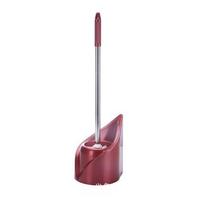 Creative Toilet Brush Stainless Steel Set Plastic Brush Long Handle Wash Toilet Brush Toilet Cleaning Toilet Brush Set