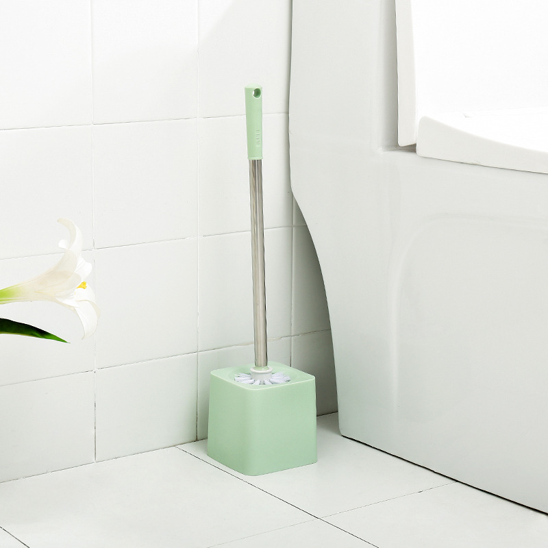Toilet brush hot style Toilet brush set with base stainless steel handle Toilet brush cleaning brush Toilet brush