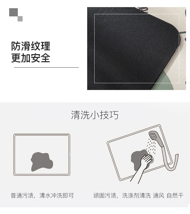 Soft Diatom Ooze Bathroom Absorbent Floor Mat Quick-Drying Foot Mat Non-Slip Mat Toilet Bathroom Entrance Carpet Soft Diatom Ooze Bathroom Absorbent Floor Mat Quick-Drying Foot Mat Non-Slip Mat Toilet Bathroom Entrance Carpet
