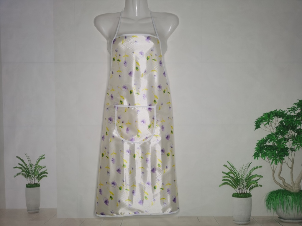 Cute Floral Waterproof Dustproof Home Baking Hemming Apron Overalls Cute Floral Waterproof Dustproof Home Baking Hemming Apron Overalls