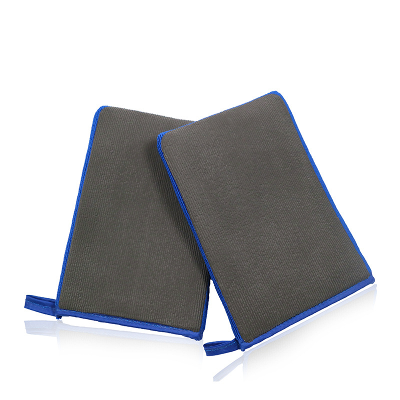 Cloth Car Wash Car Cleaning Mud Grinding Mud Car Washing Gloves Decontamination Plate Clay Grinding Pan Volcanic Mud