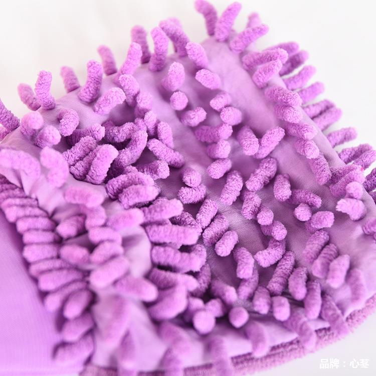 Household Daily Necessities Microfiber Double-Sided Thickened Chenille Car Wash Gloves Car Washing Tools Cleaning Cloth