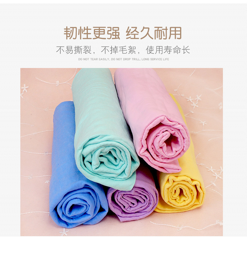 PVA Imitation Deer Leather Towel Absorbent Car Towel Car Wash Suede Pet Deerskin Car Wash Towel Car Washing Cloth
