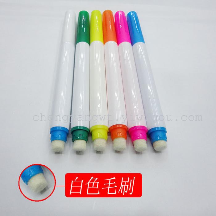 Chalkboard pens pen LED light panels of glass ceramics with a brush is easy to clean without leaving any traces